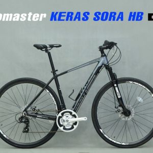 Xe đạp thành phố PROMASTER KERAS SORA HB bạc